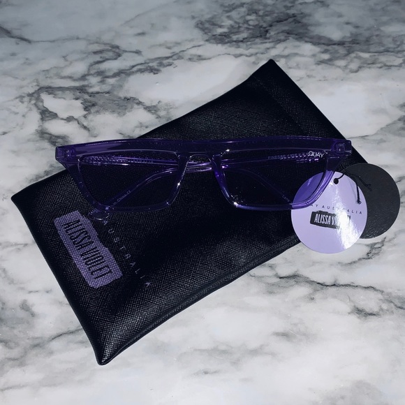 Quay Australia Accessories - Quay x Alissa Violet Finesse Sunglasses